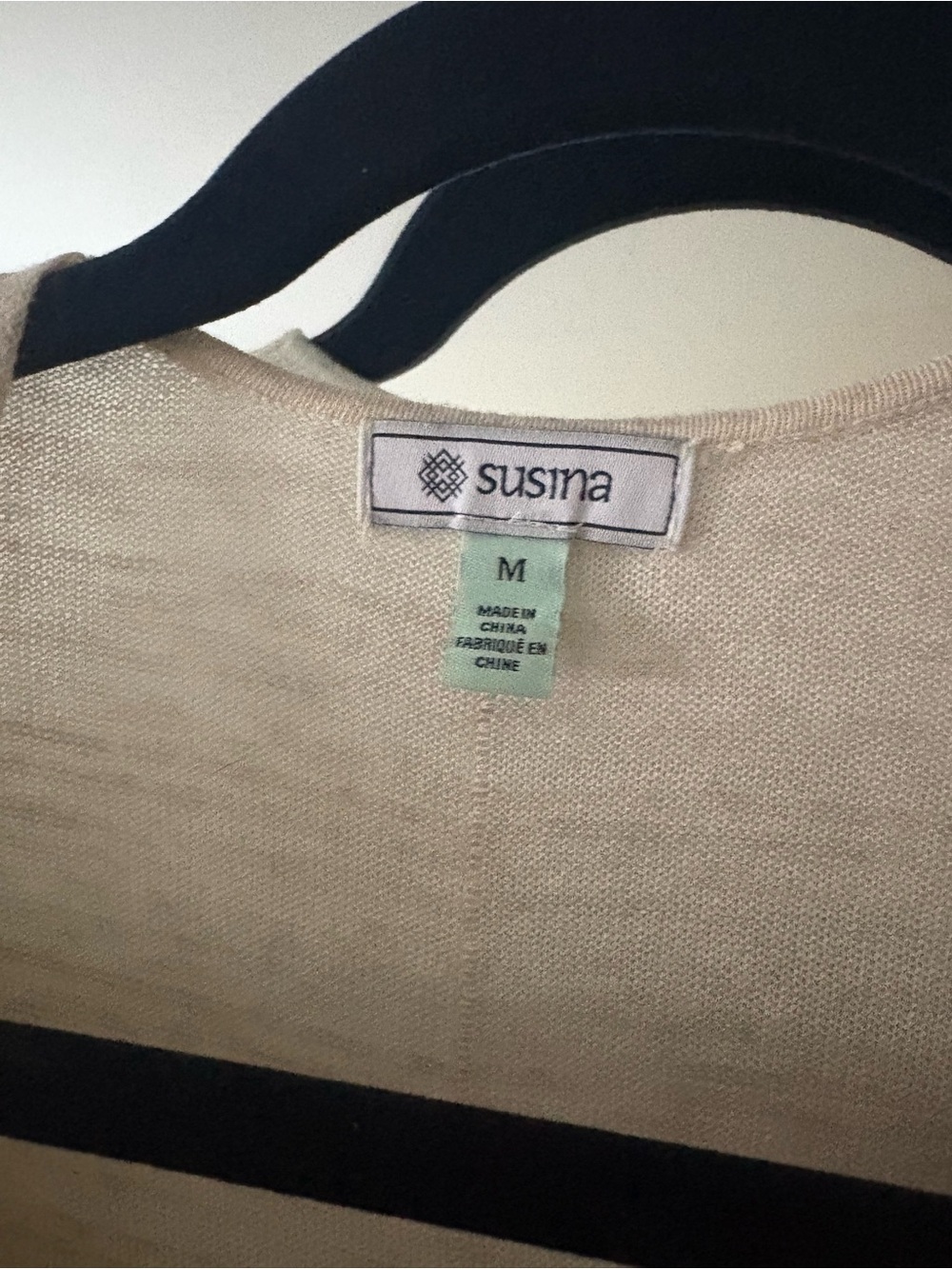 Susina Cream long sweater